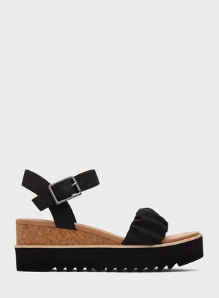 Ankle Strap Wedge Sandals 