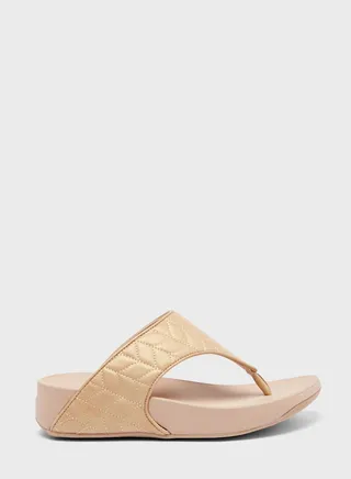 Side Strap Wedge Sandal 