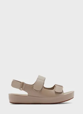 Multi Strap Wedge Sandals
