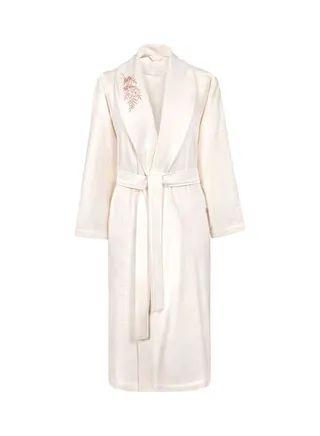Mirella Bath Robe Ecru M(46) 