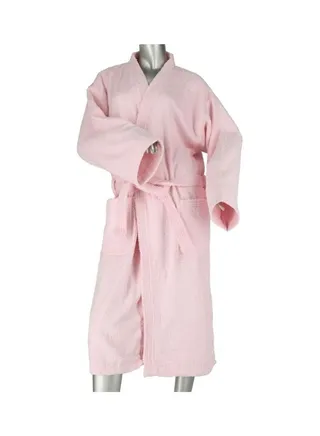 Bath Robe Pink L 