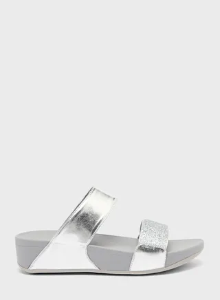 Double Strap Wedge Sandal 
