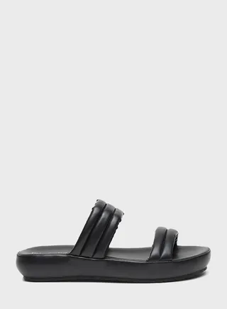 Double Strap Flat Sandal 