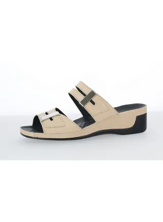 Vital Ladies Wedge Sandals Tina - Saffino Lack 0836AS pink 