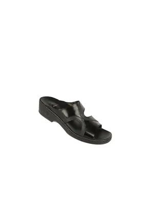 Ladies  Comfort Wedge Sandals 08837AR Black 