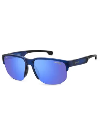 Men's UV Protection Rectangular Sunglasses - Carduc 028/S Blue Millimeter - Lens Size: 63 Mm 