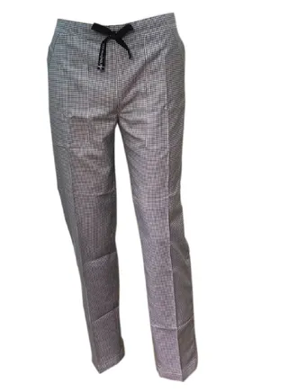 Chef Pants Trouser with Elastic Waist & Drawstring | Unisex 