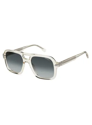 Men's UV Protection Square Sunglasses - Carrera 317/S Yellow Millimeter - Lens Size: 55 Mm 