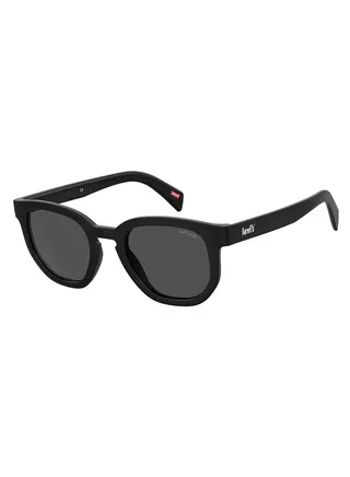 Unisex UV Protection Rectangular Sunglasses - Lv 1022/S Black Millimeter - Lens Size: 51 Mm 