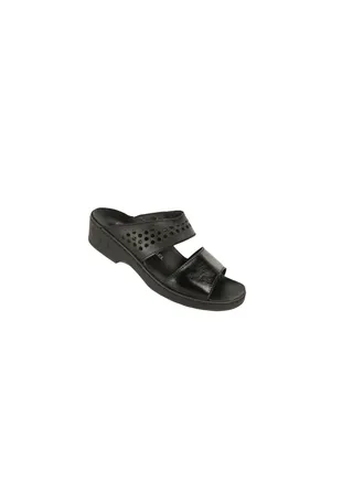 Ladies  Comfort Wedge Sandals 08850AR Black 