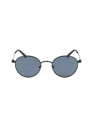 FULL RIM METAL Round NAUTICA SUN N4648SP 5022 (001) BLACK 