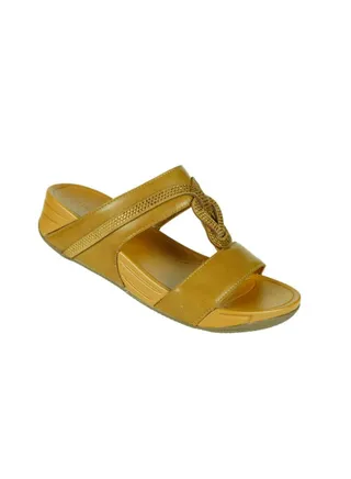 092-2629 Michelle Morgan Ladies Wedge Sandals Camel 214RJ913 