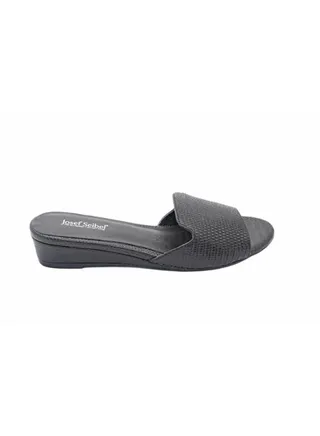 Formal Wedge Sandal Black 