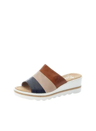 Rieker Ladies Casual Sandals 67492-14 Montre Multi 116-1119 