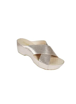 092-2764 Michelle Morgan Ladies Wedge Heel Sandals 214RJ955 Pink 