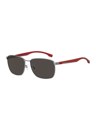 Men's UV Protection Rectangular Sunglasses - Boss 1469/F/Sk Mtdk Ruth 62 - Lens Size: 62 Mm 