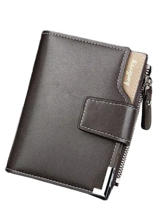 3-Fold Ultrathin Portable Casual Wallet Coffee 