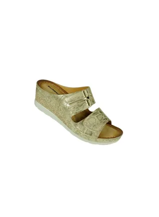 117-353 Romika Ladies Wedge Heel Sandals605 Beige 