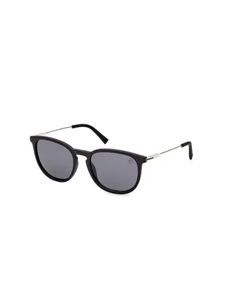 Men's Polarized Round Sunglasses - TB9291-H02D55 - Lens Size 55 Mm 