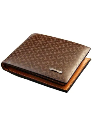 Leather Wallet Brown 
