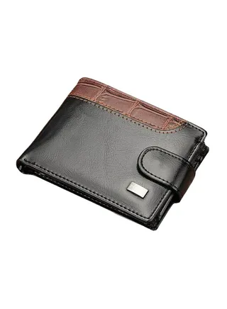 Bifold Wallet Black/Brown 