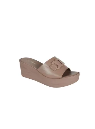 Michelle Morgan Ladies Wedge Sandals 214RJ663 Pink 