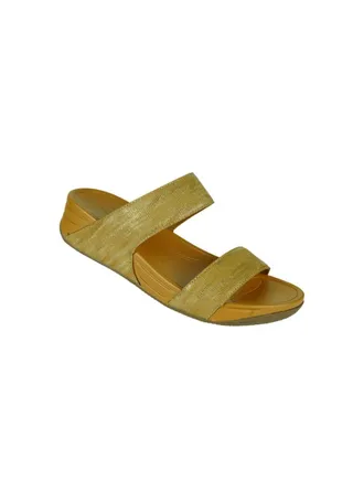 092-2627 Michelle Morgan Ladies Wedge Sandals Camel 214RJ911 