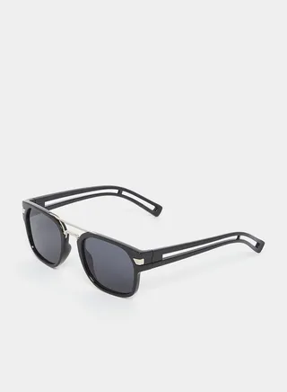 Full Rim Square Frame Sunglasses
