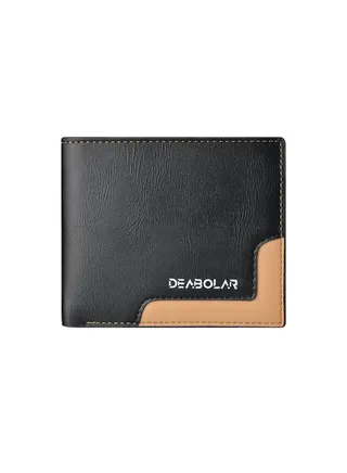 Stylish Comfortable Mini Wallet Black 