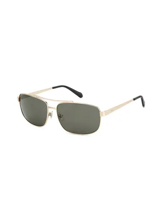 Men's UV Protection Rectangular Sunglasses - Fos 2130/G/S Mt Ligh G 61 - Lens Size: 61 Mm 