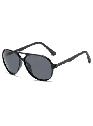 Men's TR Polarized Sunglasses Anti-Glare UV400 for Outdoor Driving Traveling Hunting with Case 54mm 