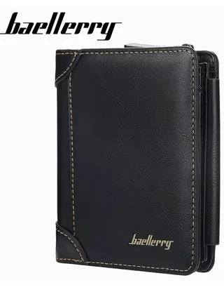 Wallet Cards Wallet Leather Man Three Wallet 