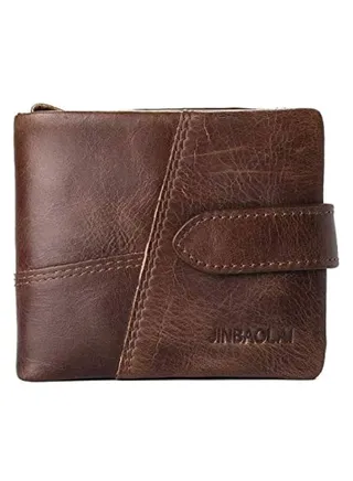 Stylish Short Wallet Brown 