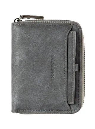 Casual Vertical Wallet Grey 