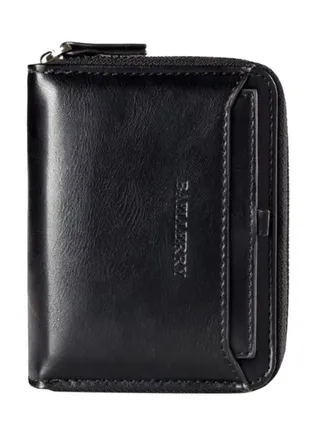 Casual Vertical Wallet Black 