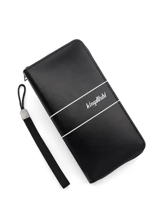 Men's Large Capacity Long Wallet Handbag 20*10*3CM 