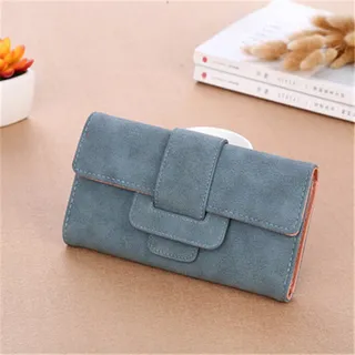 High Quality Lightweight Ladies Wallet Blue 