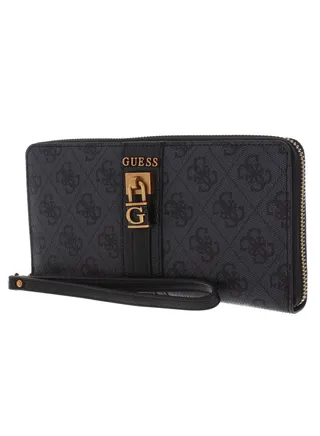Ginevra Logo SLG Cheque Organizer Coal Logo 