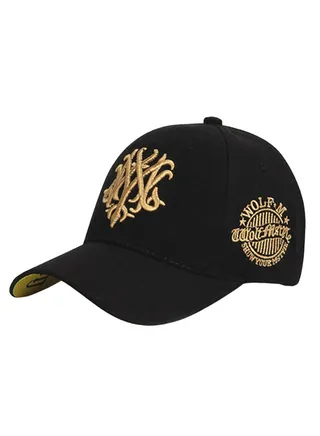 Baseball Snapback Cap Black 