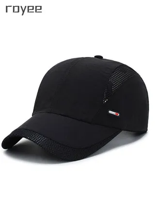 Golf Cap for Men and Women's or Baseball Cap with Mesh for Ventilation 