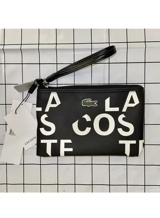 Lacoste Solid Small Zipper Wallet 