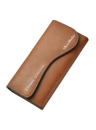 Stylish Comfortable Mini Wallet Brown 