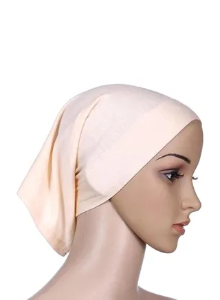 Islamic Underscarf Hijab Beige 
