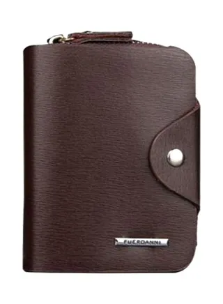 Leather Wallet Brown 