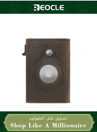 Genuine Pickup Bag Automatic Ejection Card Bag Positioning Tracker Multi-function Rfid Wallet Aluminum Box Wallet Card Bag 