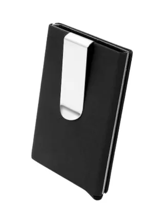 RFID Blocking Pop Up Wallet Black/white 