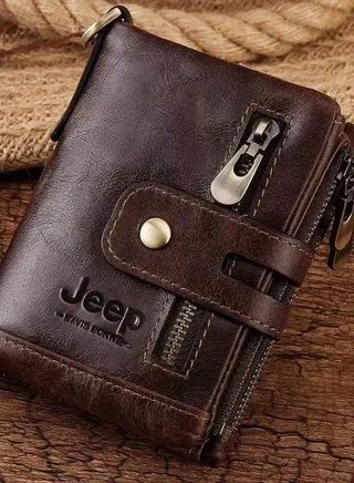 Men's Genuine Leather Large Capacity Retro Wallet, Perfect Fusion of Classic and Practical 