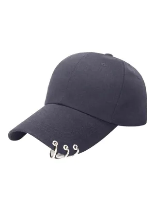 Snapback Baseball Cap Black 