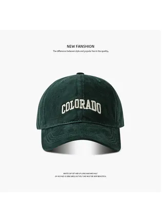 Fashion Baseball Cap Cotton for Women Men Outdoor 60-65cm 