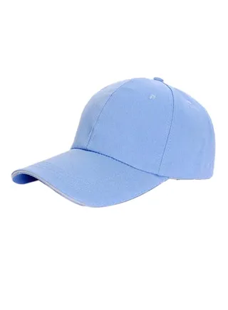 Adjustable Snapback Baseball Cap Light Blue 